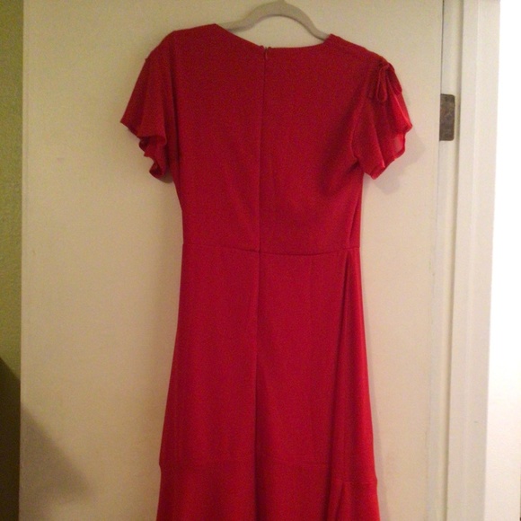 Lulus Red MIDI Dress - Picture 3 of 3